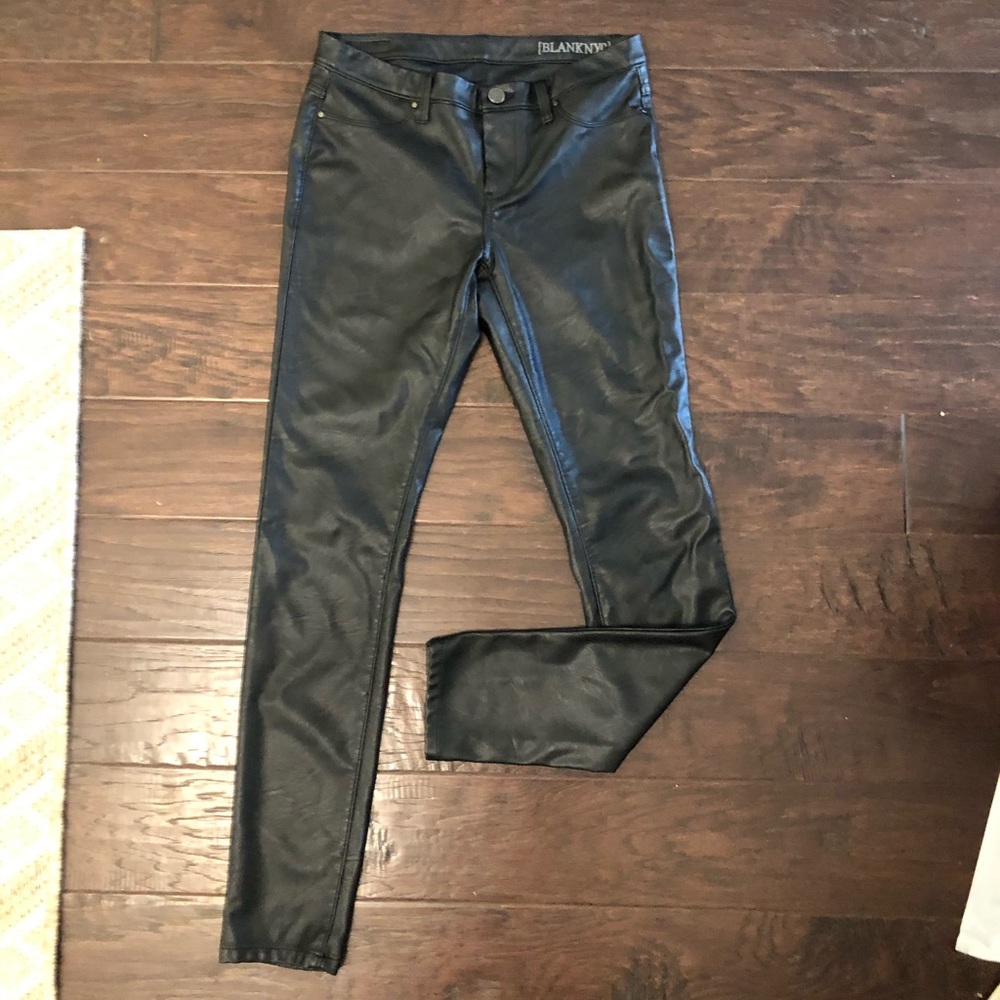 BLANKNYC Faux Leather Pants